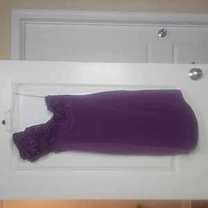 Purple Marchesa Dress Size 8